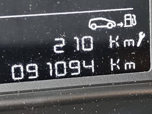 Licznik przebiegu — Fiat SCUDO 2.0 L3 XL Dubbele Cabine z 2023 roku