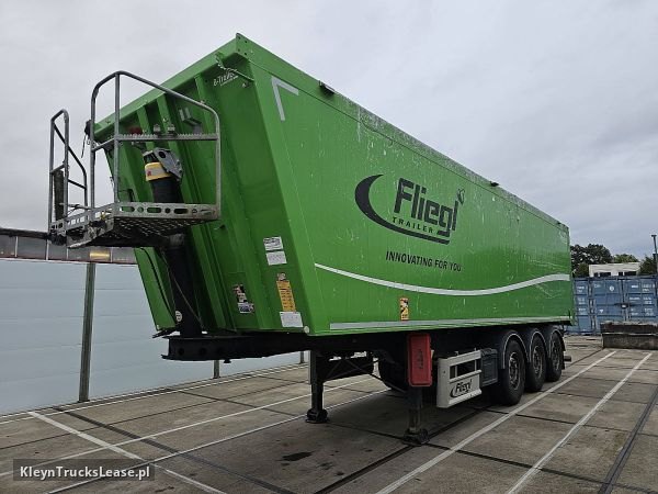 Fliegl 50M3 AGRO TIPPER BACK DOORS z 2022 roku, wywrotka z zagranicy — przód pojazdu