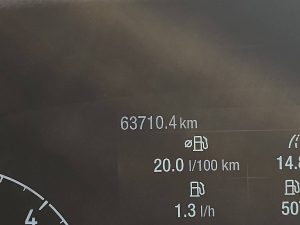 Licznik przebiegu — Ford TRANSIT 2.0 Bakwagen Laadklep! z 2023 roku