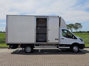 Drzwi boczne przestrzeni ładunkowej — Ford TRANSIT 2.0 Bakwagen Laadklep! z 2023 roku