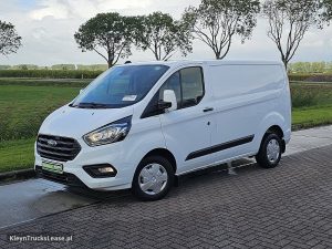 Strona kierowcy z przodu — Ford TRANSIT CUSTOM 2.0 ac navi EURO6 z 2024 roku
