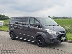 Strona pasażera z przodu — Ford TRANSIT CUSTOM 2.0 DC MARGE EURO6 z 2017 roku
