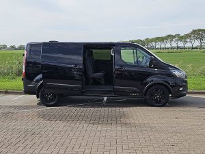 Drzwi boczne przestrzeni ładunkowej — Ford TRANSIT CUSTOM 2.0 Dubbele Cabine TRAIL z 2021 roku