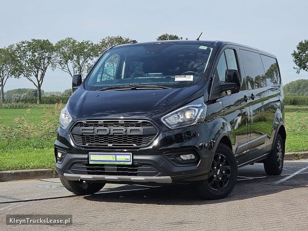 Ford TRANSIT CUSTOM 2.0 Dubbele Cabine TRAIL z 2021 roku, blaszak z zagranicy — przód pojazdu