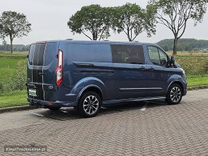 Strona pasażera z tyłu — Ford TRANSIT CUSTOM 2.0 L2 SPORT Dub.Cabine! z 2019 roku