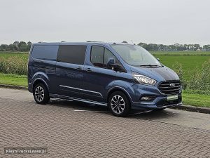 Strona pasażera z przodu — Ford TRANSIT CUSTOM 2.0 L2 SPORT Dub.Cabine! z 2019 roku