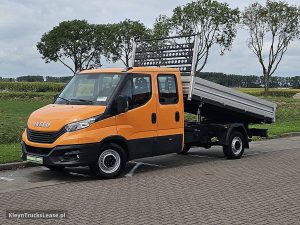 Strona kierowcy z przodu — Iveco DAILY 35S18 3.0L 3 Zijden kipper z 2024 roku