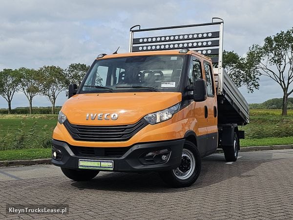 Iveco DAILY 35S18 3.0L 3 Zijden kipper z 2024 roku, wywrotka z zagranicy — przód pojazdu