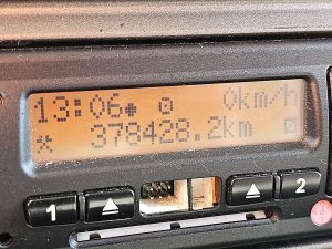 Licznik przebiegu — Iveco DAILY 40C15 koelwagen EURO6 z 2013 roku