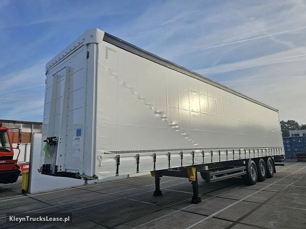 Kleyn Trailers PRSH-27-13.6 Harthouten vloer z 2026 roku, firanka z zagranicy — przód pojazdu