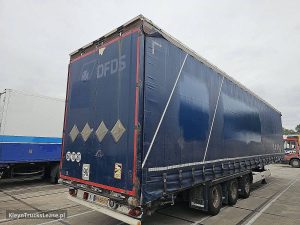 Strona pasażera z tyłu — Krone SD MEGA z 2016 roku