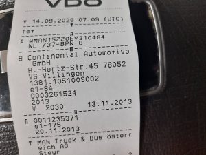 Wyposażenie specjalne — MAN 12.220 TGL Koelwagen Carrier z 2014 roku
