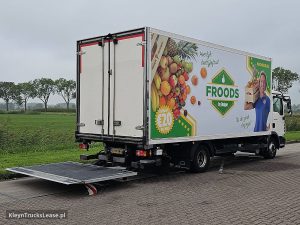 Strona pasażera z tyłu — MAN 12.220 TGL Koelwagen Carrier z 2014 roku