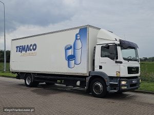 Strona pasażera z przodu — MAN 18.340 TGM AIRCO TAILLIFT z 2013 roku