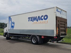 Strona kierowcy z tyłu — MAN 18.340 TGM AIRCO TAILLIFT z 2013 roku