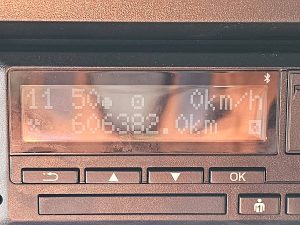 Licznik przebiegu — MAN 18.520 TGX z 2024 roku