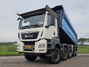Przód pojazdu — MAN 49.460 TGS 10X8 BB 22M3 TIPPER z 2019 roku