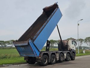 Strona pasażera z tyłu — MAN 49.460 TGS 10X8 BB 22M3 TIPPER z 2019 roku