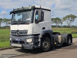 Strona kierowcy z przodu — Mercedes-Benz AROCS 1843 495TKM z 2016 roku