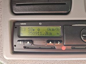 Licznik przebiegu — Mercedes-Benz ATEGO 1222 MANUAL AIRCO TK z 2011 roku