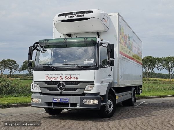 Mercedes-Benz ATEGO 1222 MANUAL AIRCO TK z 2011 roku, chłodnia z zagranicy — przód pojazdu