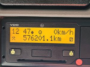 Licznik przebiegu — Mercedes-Benz ATEGO 1224 Airco 6cyll Laadklep z 2016 roku