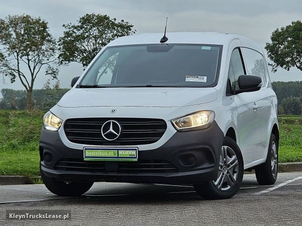 Mercedes-Benz CITAN 110 CDI Long Airco Mbux Eur6 z 2024 roku, kompaktowy dostawczak z zagranicy — przód pojazdu