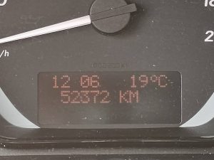 Licznik przebiegu — Mercedes-Benz CITAN 112 benzine ac z 2018 roku