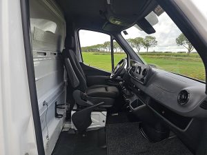 Wnętrze kabiny — Mercedes-Benz SPRINTER 314 Koelwagen FRIGO AC! z 2021 roku