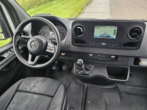 Deska rozdzielcza i stanowisko kierowcy — Mercedes-Benz SPRINTER 314 Koelwagen FRIGO AC! z 2022 roku