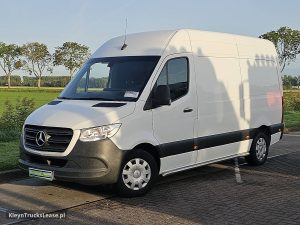Strona kierowcy z przodu — Mercedes-Benz SPRINTER 314 L2H2 Automaat 3.5t z 2019 roku