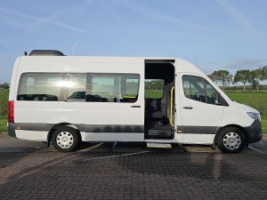Drzwi boczne przestrzeni ładunkowej — Mercedes-Benz SPRINTER 314 L3H2 9-Pers 2x Airco z 2019 roku