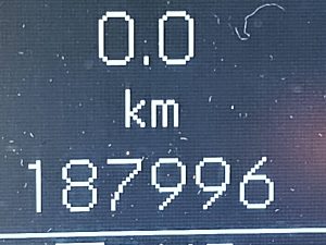 Licznik przebiegu — Mercedes-Benz SPRINTER 315 ac automaat EURO6 z 2021 roku