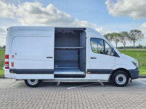 Drzwi boczne przestrzeni ładunkowej — Mercedes-Benz SPRINTER 316 NGT aardgas EURO6 z 2018 roku