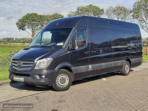 Strona kierowcy z przodu — Mercedes-Benz SPRINTER 316 XL L4 ac EURO6 z 2017 roku
