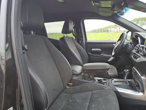 Wnętrze kabiny — Mercedes-Benz X 350 CDI 3.0 ltr 6cyl EURO6 z 2019 roku