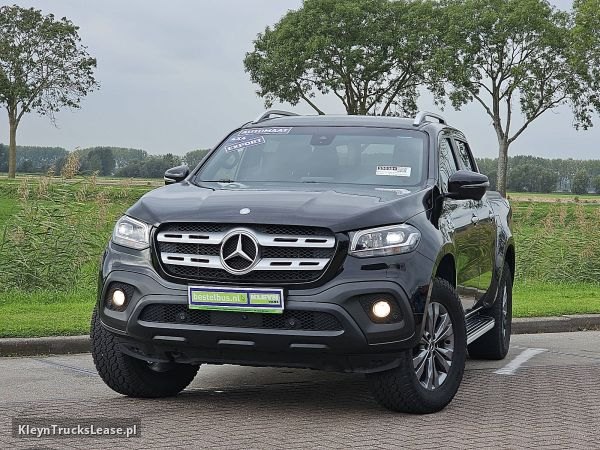 Mercedes-Benz X 350 CDI 3.0 ltr 6cyl EURO6 z 2019 roku, pickup z zagranicy — przód pojazdu