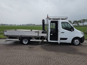 Drzwi boczne przestrzeni ładunkowej — Opel MOVANO 2.3 HIAB018 kraan EURO6 z 2021 roku