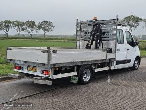 Strona pasażera z tyłu — Opel MOVANO 2.3 HIAB018 kraan EURO6 z 2021 roku
