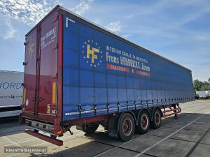 Strona pasażera z tyłu — Pacton TXD339 BPW HARD WOOD FLOOR z 2005 roku
