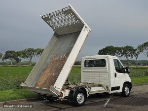 Strona pasażera z tyłu — Peugeot BOXER 2.0 Kipper Airco Euro6! z 2021 roku