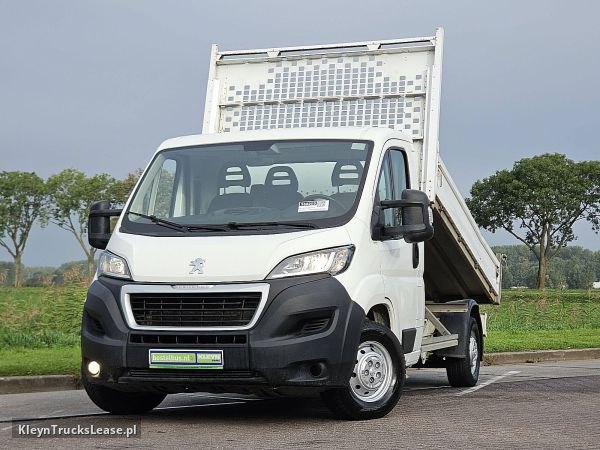 Peugeot BOXER 2.0 Kipper Airco Euro6! z 2021 roku, wywrotka z zagranicy — przód pojazdu
