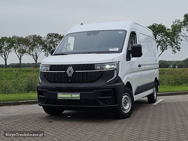 Renault MASTER 2.0 L2H2 LED Trekhaak z 2025 roku, blaszak z zagranicy — przód pojazdu