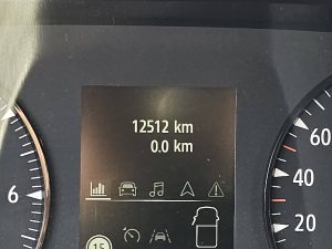 Licznik przebiegu — Renault MASTER 2.0 L3H2 150Pk Navi AC! z 2024 roku