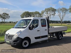 Strona kierowcy z przodu — Renault MASTER 2.3 DUB.Cab Open-Laadbak z 2016 roku