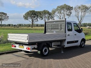 Strona pasażera z tyłu — Renault MASTER 2.3 DUB.Cab Open-Laadbak z 2016 roku