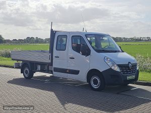 Strona pasażera z przodu — Renault MASTER 2.3 DUB.Cab Open-Laadbak z 2016 roku