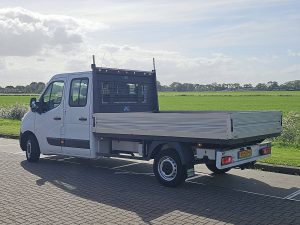 Strona kierowcy z tyłu — Renault MASTER 2.3 DUB.Cab Open-Laadbak z 2016 roku