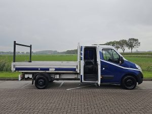 Drzwi boczne przestrzeni ładunkowej — Renault MASTER 2.3 DUB.CAB Open-Laadbak z 2018 roku