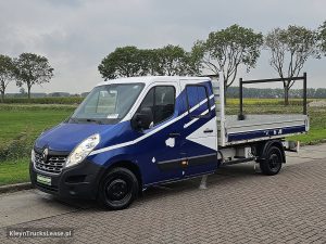 Strona kierowcy z przodu — Renault MASTER 2.3 DUB.CAB Open-Laadbak z 2018 roku